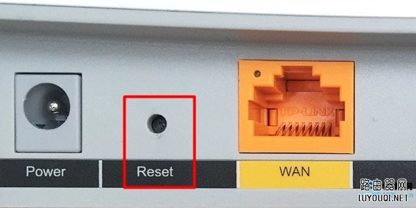 ������λ��ť����tplink�ָ���������