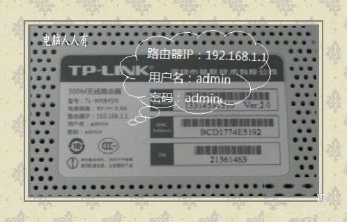 192.168.1.1������½��ַ��ô�鿴