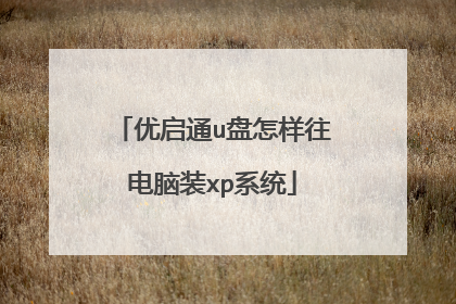 ����ͨu������������װxpϵͳ