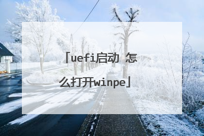 uefi���� ��ô��winpe