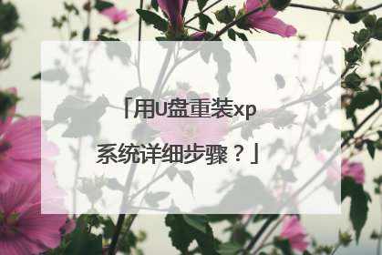 ��U����װxpϵͳ��ϸ���裿