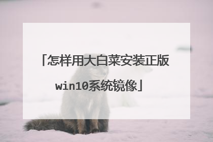 �����ô�ײ˰�װ����win10ϵͳ����