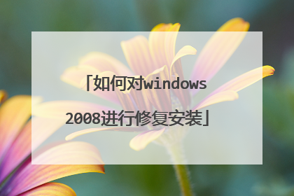 ��ζ�windows2008�����޸���װ