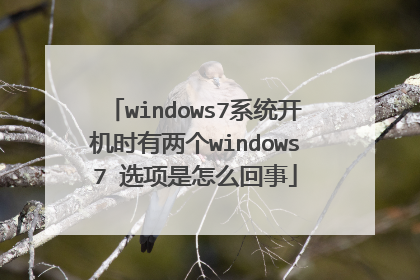 windows7ϵͳ����ʱ������windows7?ѡ������ô����