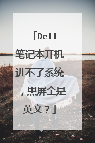 Dell�ʼǱ�����������ϵͳ������ȫ��Ӣ�ģ�