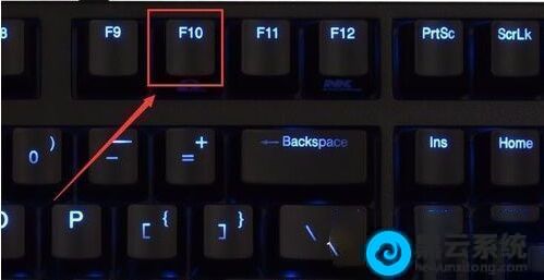 按F10保存设置