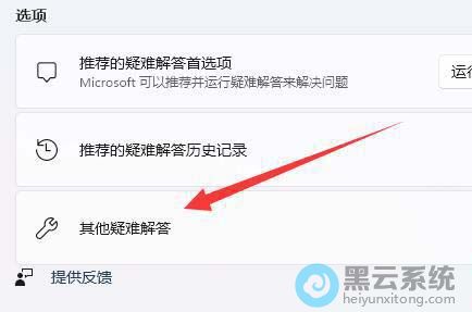 点击其他疑难解答