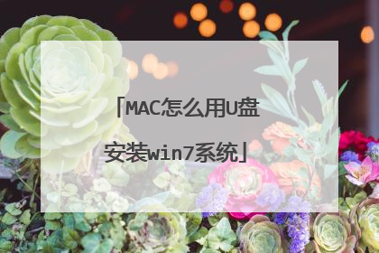 MAC��ô��U�̰�װwin7ϵͳ