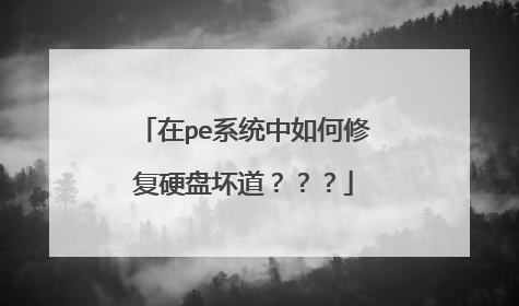 ��peϵͳ������޸�Ӳ�̻���������