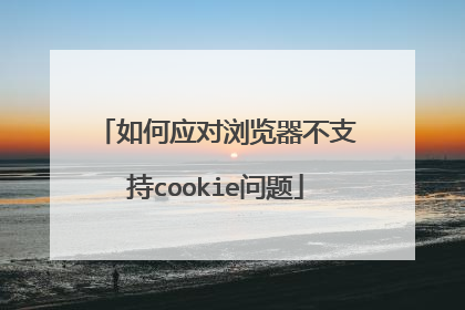 ���Ӧ���������֧��cookie����