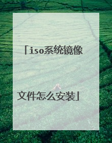 isoϵͳ�����ļ���ô��װ