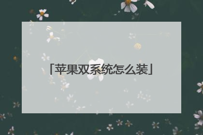 ƻ��˫ϵͳ��ôװ