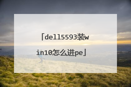 dell5593װwin10��ô��pe