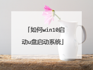 ���win10����u������ϵͳ