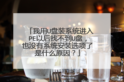 ����U��װϵͳ����PE�Ժ��Ҳ���U�̣�Ҳû��ϵͳ��װѡ������ʲôԭ��