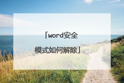 word��ȫģʽ��ν��