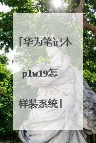 ��Ϊ�ʼǱ�plw19����װϵͳ