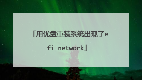 ��������װϵͳ������efi network