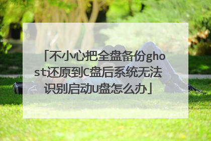 ��С�İ�ȫ�̱���ghost��ԭ��C�̺�ϵͳ�޷�ʶ������U����ô��