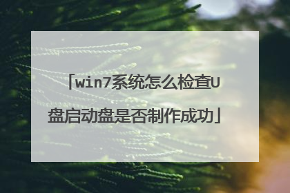 win7ϵͳ��ô���U���������Ƿ������ɹ�