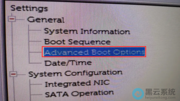 ȡ����ѡenabled attempt legacy boot