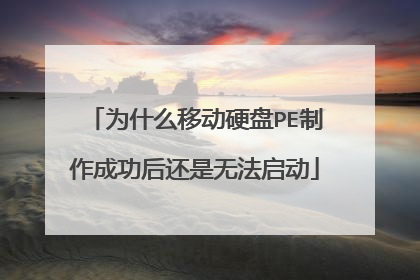Ϊʲô�ƶ�Ӳ��PE�����ɹ������޷�����