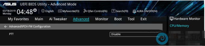 ����PPTΪenabled������tpm����