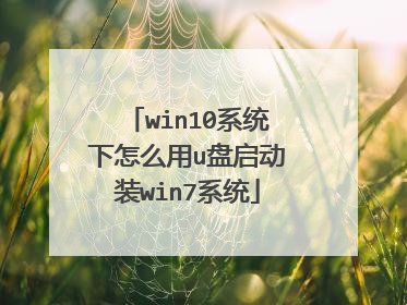 win10ϵͳ����ô��u������װwin7ϵͳ