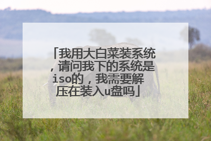 ���ô�ײ�װϵͳ���������µ�ϵͳ��iso�ģ�����Ҫ��ѹ��װ��u����