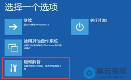 进入高级启动界面