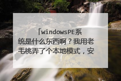 windowsPEϵͳ��ʲô��������������ë��Ū�˸�����ģʽ��������E��һ���ļ����(��ΪûU��