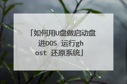 �����U���������� ��DOS ����ghost ��ԭϵͳ