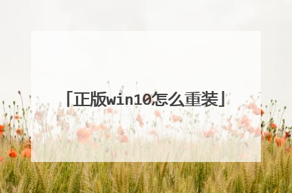 ����win10��ô��װ