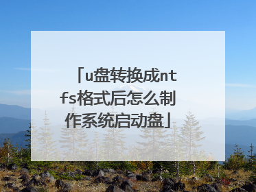 u��ת����ntfs��ʽ����ô����ϵͳ������