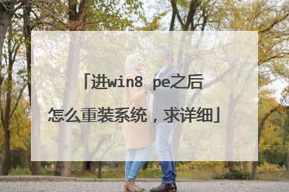 ��win8 pe֮����ô��װϵͳ������ϸ