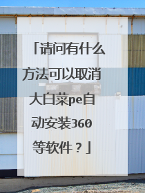 ������ʲô��������ȡ����ײ�pe�Զ���װ360��������