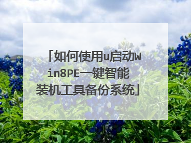 ���ʹ��u����Win8PEһ������װ�����߱���ϵͳ