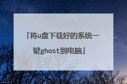 ��u�����غõ�ϵͳһ��ghost������