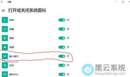 �ر�����ָʾ