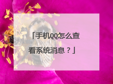 �ֻ�QQ��ô�鿴ϵͳ��Ϣ��