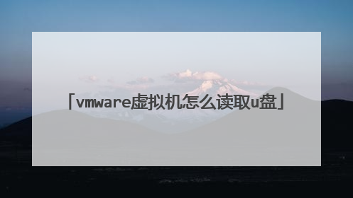 vmware�������ô��ȡu��
