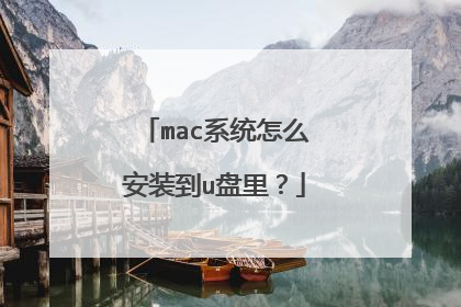 macϵͳ��ô��װ��u���
