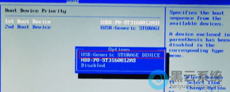 1st Boot Device����Ϊusb��������