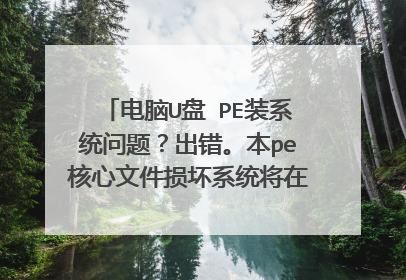 ����U�� PEװϵͳ���⣿��������pe�����ļ���ϵͳ����10�������