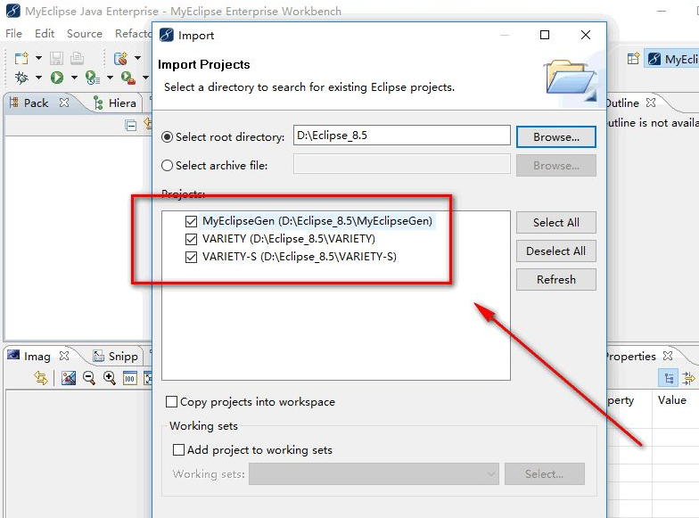 myeclipse��ô������Ŀ_myeclipse������Ŀ�̳�