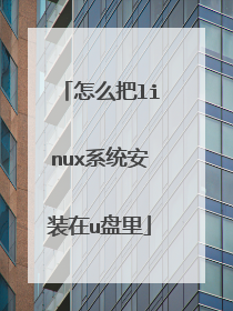 ��ô��linuxϵͳ��װ��u����