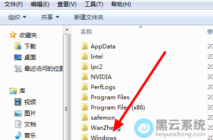 �������C�̵�Windows�ļ���