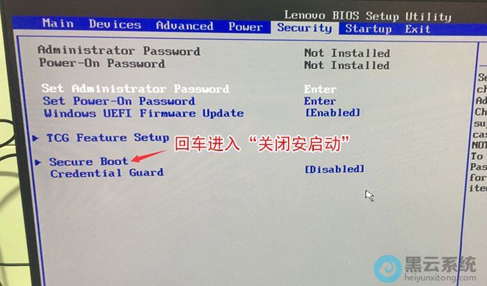  Secure Boot�س����ó�Disabled ?