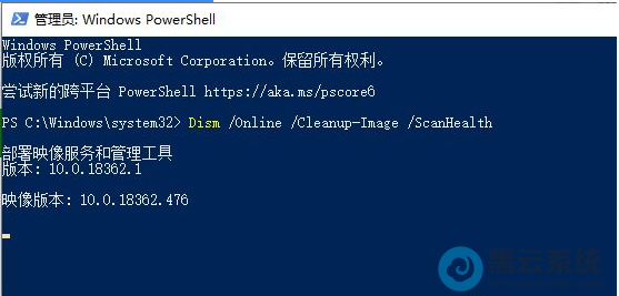 ����Dism /Online /Cleanup-Image /ScanHealth