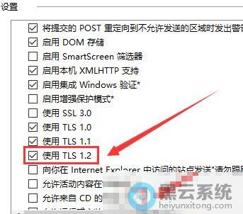 ��ѡʹ��TLS1.2